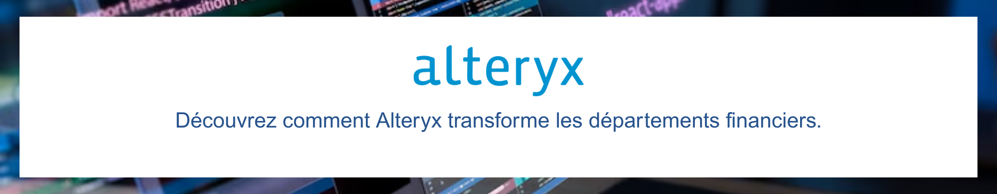 Alteryx Alteryx